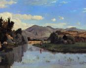 保罗 卡米尔 吉谷 : The Aiguebrun River at Lourmarin